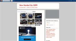 Desktop Screenshot of new-hondacar.blogspot.com