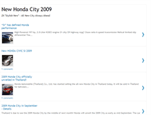 Tablet Screenshot of new-hondacar.blogspot.com