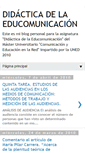 Mobile Screenshot of didacticadelaeducomunicacion2010.blogspot.com