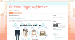 Desktop Screenshot of fashion-style-addiction.blogspot.com