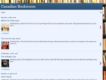 Tablet Screenshot of cdnbookworm.blogspot.com
