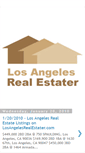 Mobile Screenshot of losangelesrealestater.blogspot.com