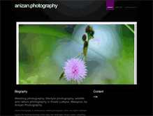 Tablet Screenshot of anizanphotography.blogspot.com