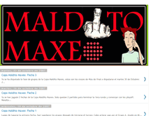 Tablet Screenshot of malditomaxeo.blogspot.com