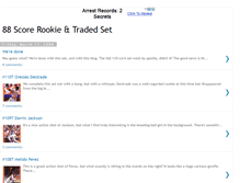 Tablet Screenshot of 88scoretraded.blogspot.com