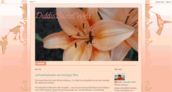 Desktop Screenshot of diddisbastelwelt.blogspot.com