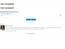 Tablet Screenshot of halcampbell.blogspot.com