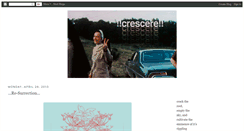 Desktop Screenshot of crescerians.blogspot.com