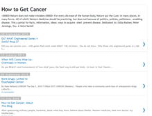Tablet Screenshot of cancer-politics-remedies.blogspot.com