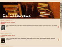 Tablet Screenshot of lallibreria.blogspot.com