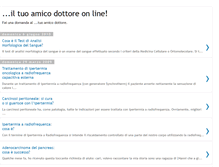 Tablet Screenshot of dottoreonline.blogspot.com