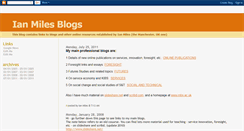 Desktop Screenshot of milesblogs.blogspot.com