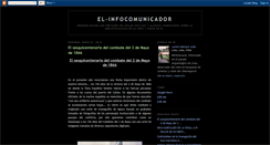 Desktop Screenshot of el-infocomunicador.blogspot.com