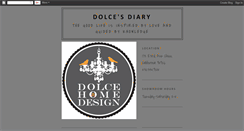 Desktop Screenshot of dolcehomechico.blogspot.com