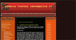 Desktop Screenshot of agenciainformativa.blogspot.com