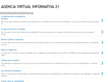 Tablet Screenshot of agenciainformativa.blogspot.com