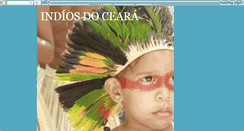 Desktop Screenshot of indiosceara.blogspot.com