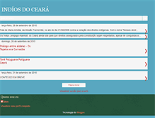 Tablet Screenshot of indiosceara.blogspot.com