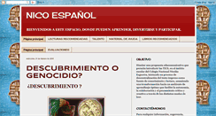 Desktop Screenshot of espanol2011ne.blogspot.com