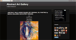Desktop Screenshot of abstractart1.blogspot.com