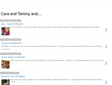 Tablet Screenshot of caraandtommy.blogspot.com