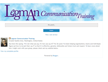 Tablet Screenshot of legmancommunicationtraining.blogspot.com