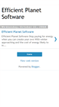 Mobile Screenshot of efficientplanetsoftware.blogspot.com