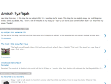Tablet Screenshot of amirahsyafiqah90.blogspot.com