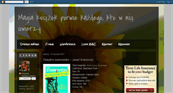 Desktop Screenshot of magiczna-czytelnia-viconii.blogspot.com
