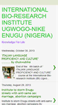 Mobile Screenshot of bio-research-nigeria.blogspot.com