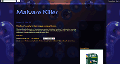 Desktop Screenshot of malwarekiller.blogspot.com