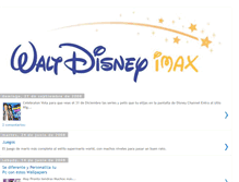 Tablet Screenshot of imaxdisney.blogspot.com