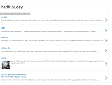 Tablet Screenshot of harliiolday.blogspot.com