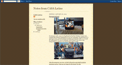 Desktop Screenshot of casalatinanotes.blogspot.com