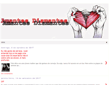 Tablet Screenshot of amantesdiamantes.blogspot.com