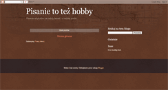 Desktop Screenshot of fajne-hobby.blogspot.com