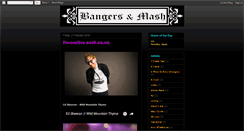 Desktop Screenshot of bangersandmash123.blogspot.com