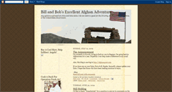 Desktop Screenshot of billandbobsadventure.blogspot.com