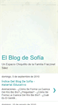 Mobile Screenshot of elblogdesofiabiobio.blogspot.com