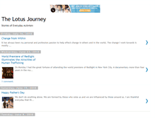 Tablet Screenshot of lotusjourneys.blogspot.com