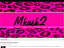 Tablet Screenshot of mkash2beauty.blogspot.com