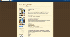 Desktop Screenshot of carthroughcsd.blogspot.com