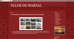 Desktop Screenshot of ollosdemarzal.blogspot.com