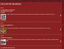 Tablet Screenshot of ollosdemarzal.blogspot.com