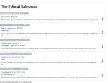 Tablet Screenshot of ethicalsalesman.blogspot.com