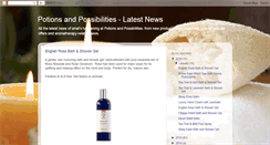 Desktop Screenshot of potionsandpossibilities.blogspot.com