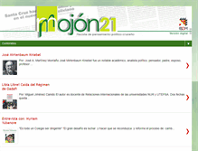 Tablet Screenshot of mojon21.blogspot.com