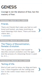 Mobile Screenshot of genesis-creation.blogspot.com