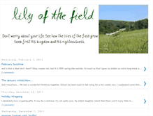 Tablet Screenshot of lilyofthefield-heather.blogspot.com