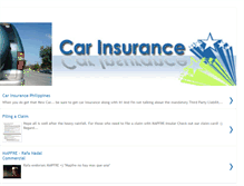 Tablet Screenshot of car-insurance-philippines.blogspot.com